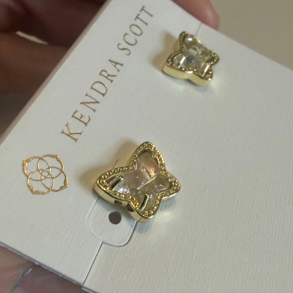 Kendra Scott Kendra Lillia Butterfly Earrings  NWT - Picture 4 of 4